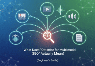 Learn Multi-modal SEO basics