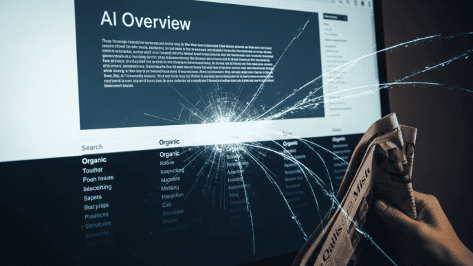Publishers Face Traffic Crisis as AI Overviews Push Organic Results Below the Fold
