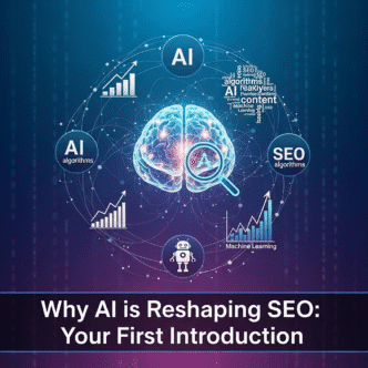 Infographic of how AI is reshaping of SEO