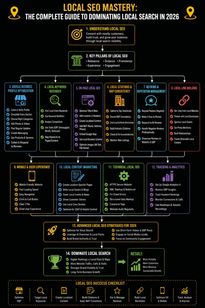 Local SEO mastery roadmap for 2026