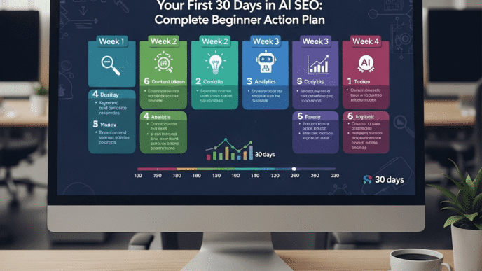 Your First 30 Days in AI SEO: Complete Beginner Action Plan
