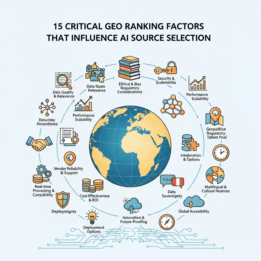 15 Critical GEO Ranking Factors That Influence AI Source Selection
