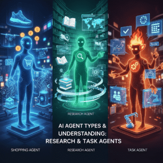 AI Agent Types & Behaviors: Understanding Shopping, Research & Task Agents