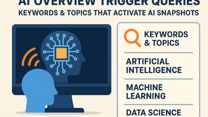 AI Overview Trigger Queries: Keywords & Topics That Activate AI Snapshots