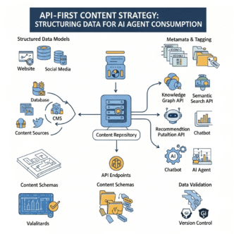 API-First Content Strategy: Structuring Data for AI Agent Consumption