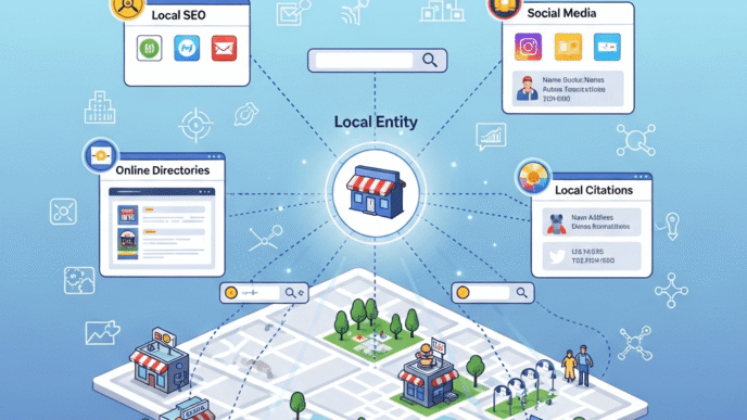 Local Entity Optimization: Building Geographic Entity Presence