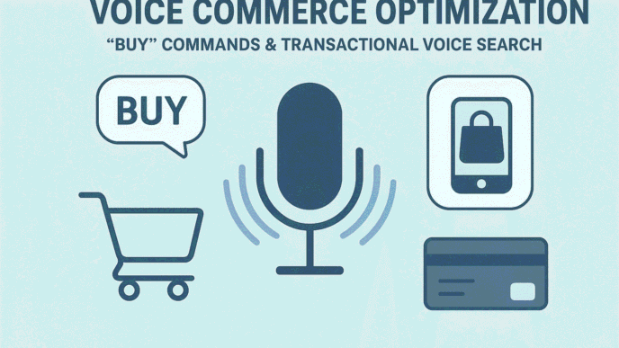 Voice Commerce Optimization: "Buy" Commands & Transactional Voice Search