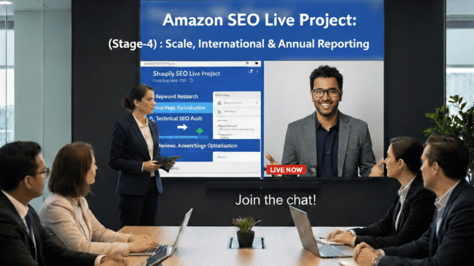 Amazon SEO Live Project (Stage-4) : Scale, International & Annual Reporting