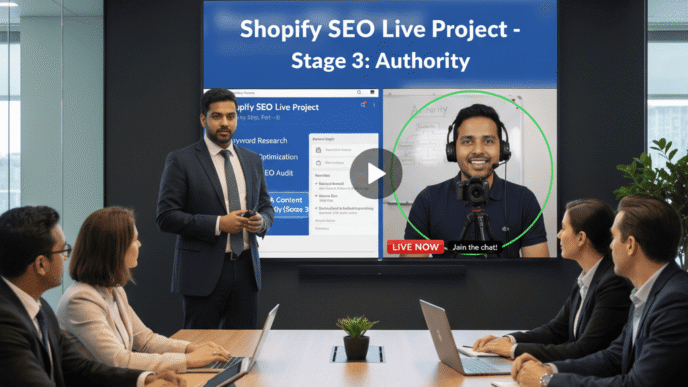 Shopify SEO Live Project - Stage 3: Authority