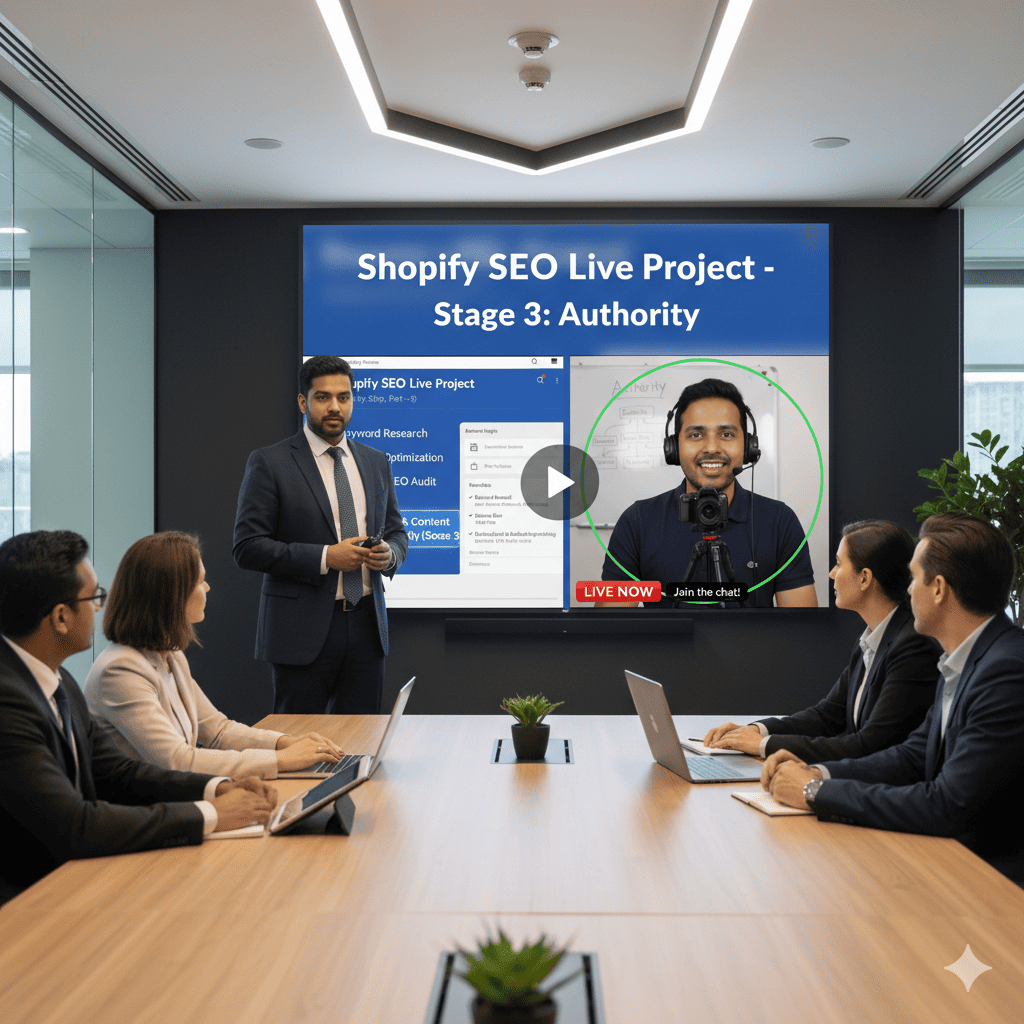Shopify SEO Live Project - Stage 3: Authority