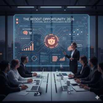 The Reddit Opportunity: 2026 Market Intelligence Report on AI Citations, Sales, and Brand Visibility