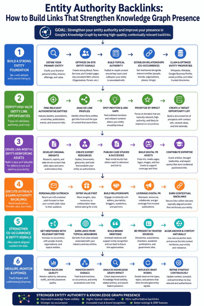 Building entity authority through backlinks