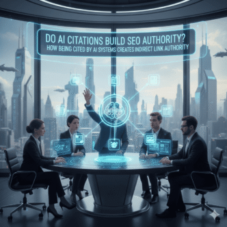 Do AI Citations Build SEO Authority? How Being Cited by AI Systems Creates Indirect Link Authority.