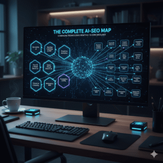 The Complete AI-SEO Map: 6 Emerging Technologies Rewriting 16 Core Disciplines