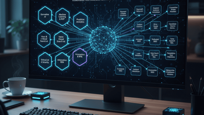 The Complete AI-SEO Map: 6 Emerging Technologies Rewriting 16 Core Disciplines