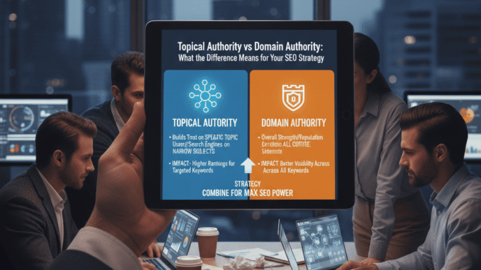 Topical Authority vs Domain Authority: What the Difference Means for Your SEO Strategy