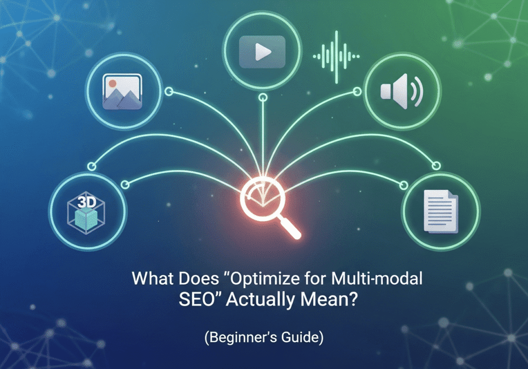 Learn Multi-modal SEO basics