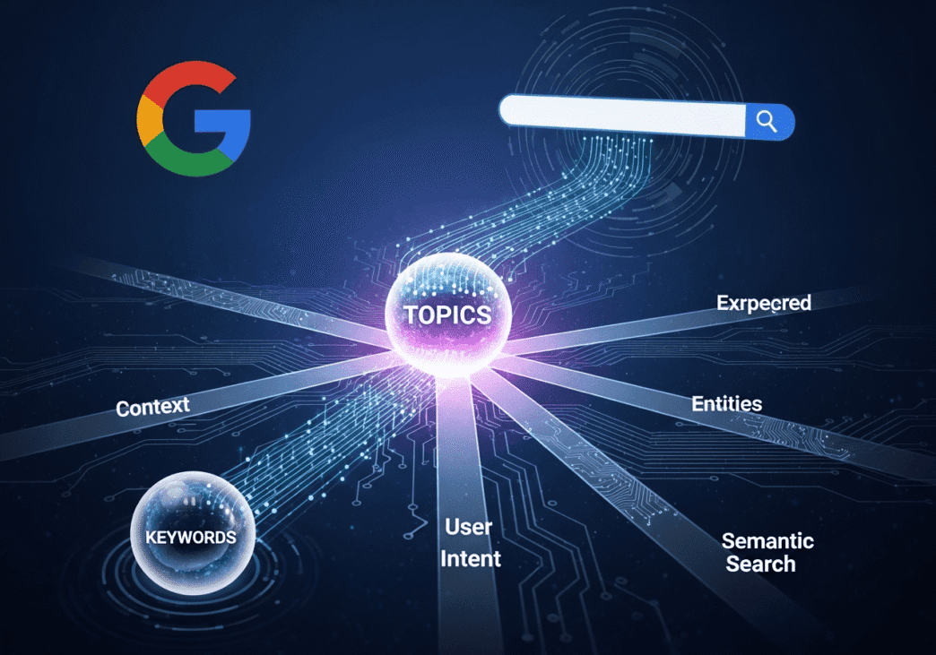 Beyond Keywords: Why Google Cares More About Topics Now