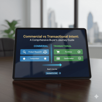 Commercial vs Transactional Intent