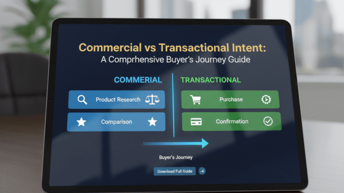 Commercial vs Transactional Intent