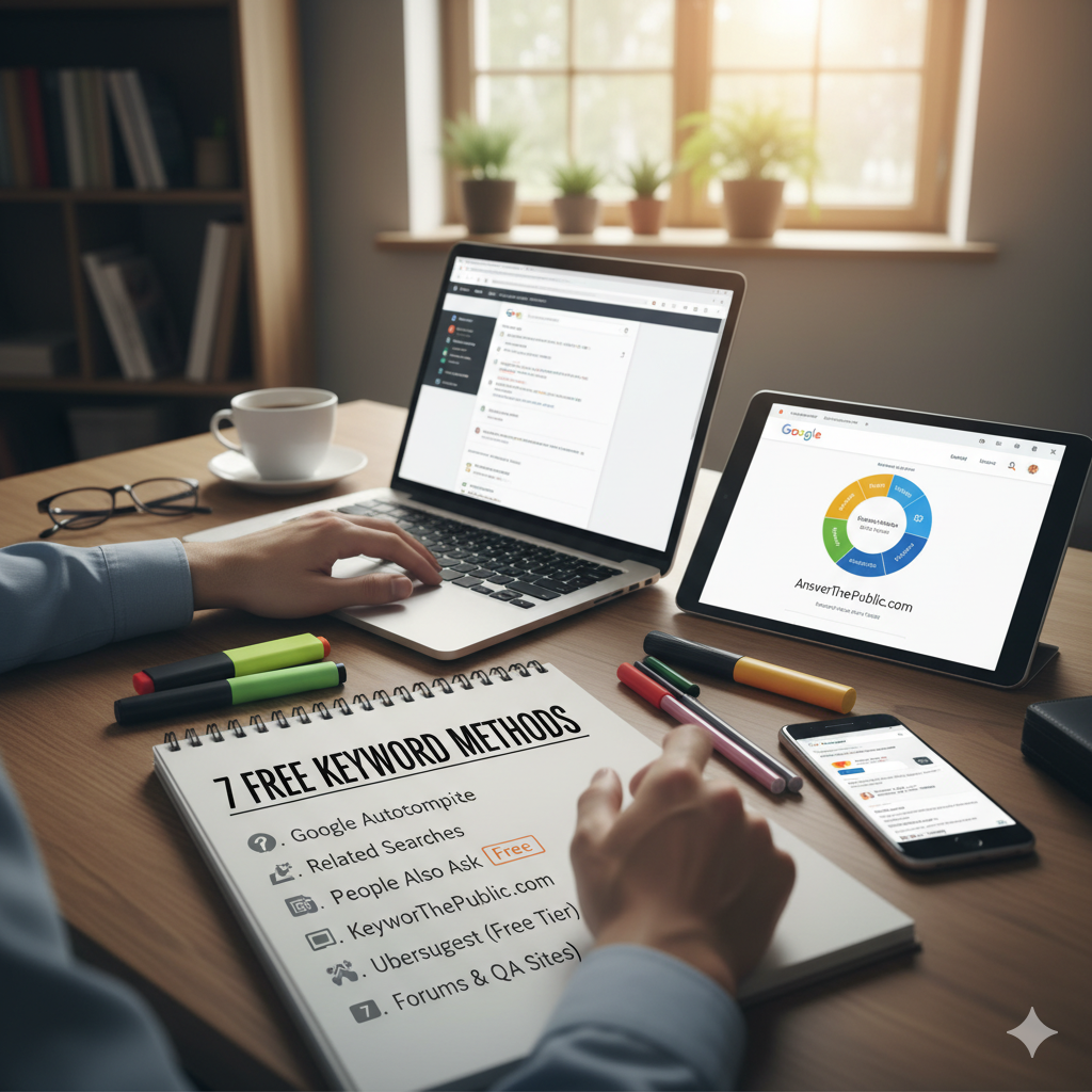 Free Keyword Research- 7 Methods That Actually Work