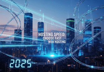 Server performance graph displaying hosting speed differences across various providers
