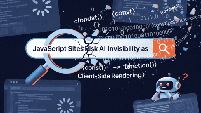 JavaScript Sites Risk AI Invisibility as Search Bots Struggle with Client-Side Rendering
