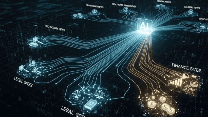 "Legal and Finance Sites Lead AI Referral Boom with 55% Share of New Traffic Sources"