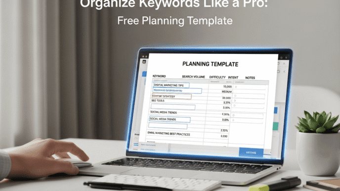 Keyword Organization and Planning
