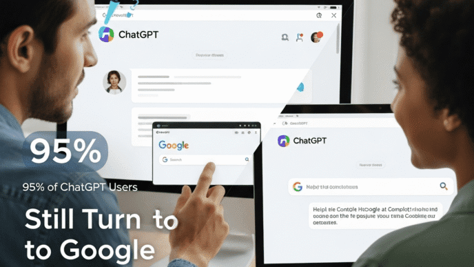 95 percent ChatGPT Users Still Turn to Google for Search