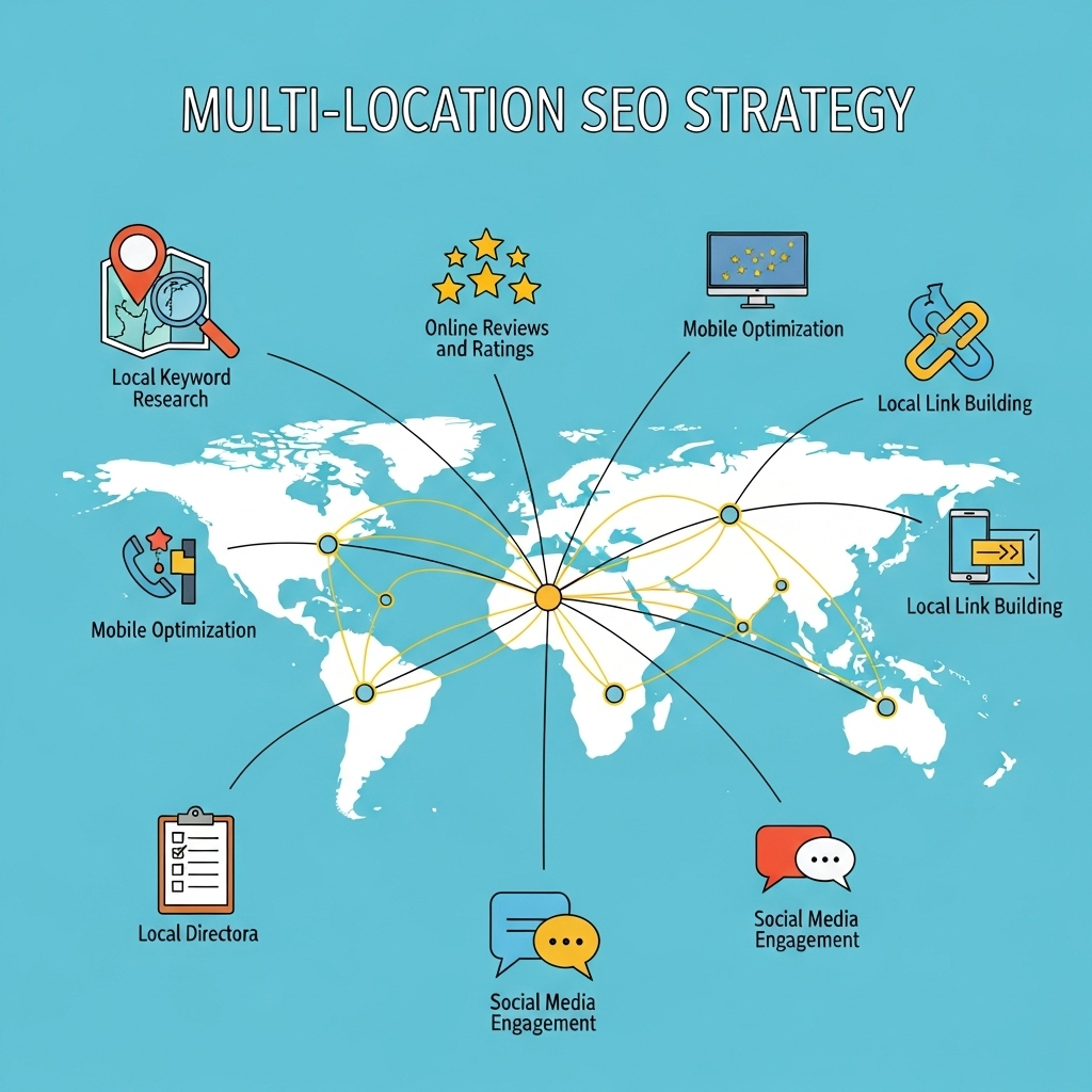 Multi-Location SEO Strategy: Rank Multiple Business Locations in 2025