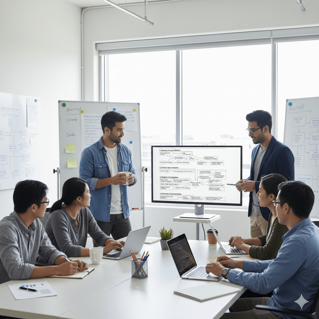 make an image on this idea: Technical SEO Audits for Enterprise Websites. pls must carefull about spelling mistakes