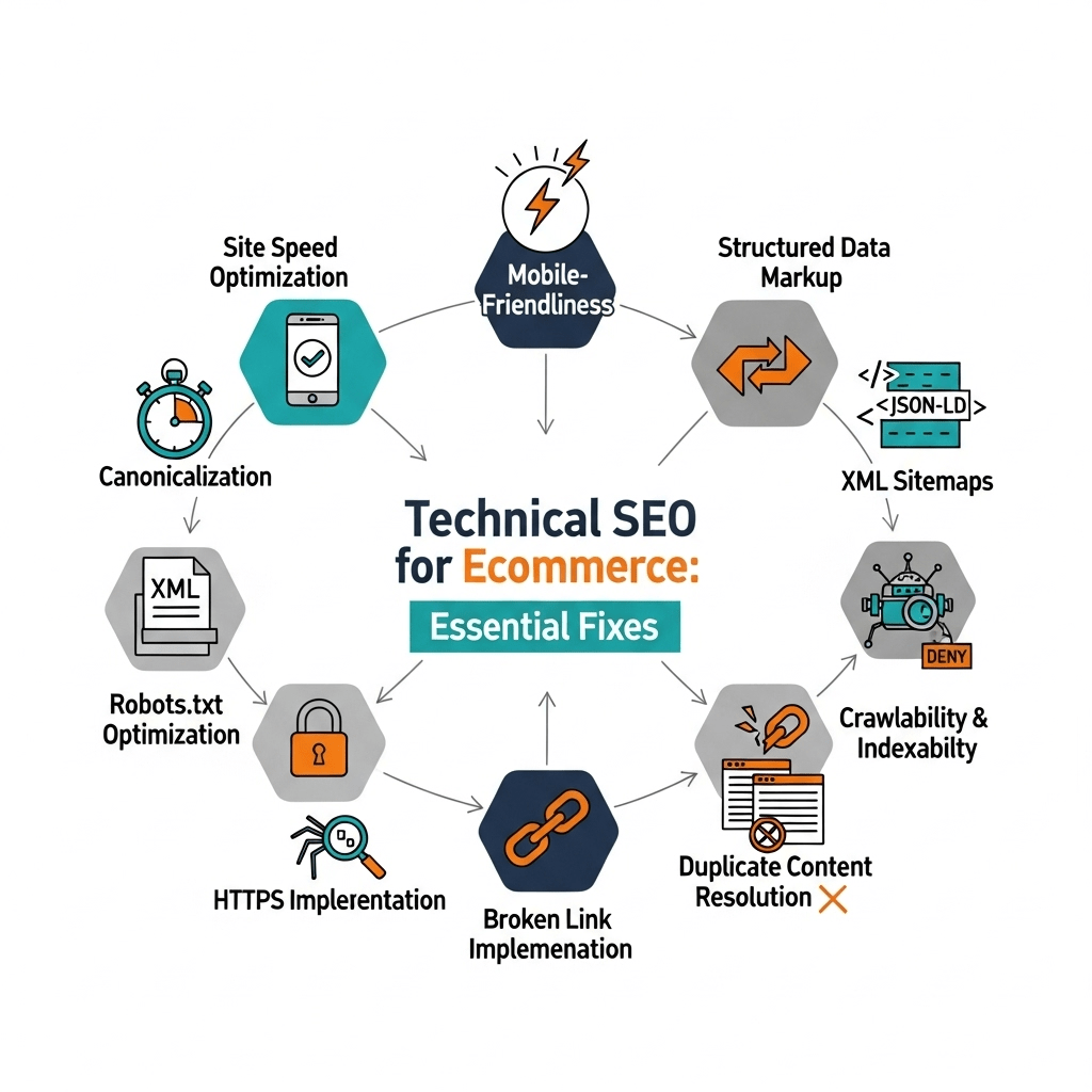 Technical SEO for Ecommerce: Essential Fixes