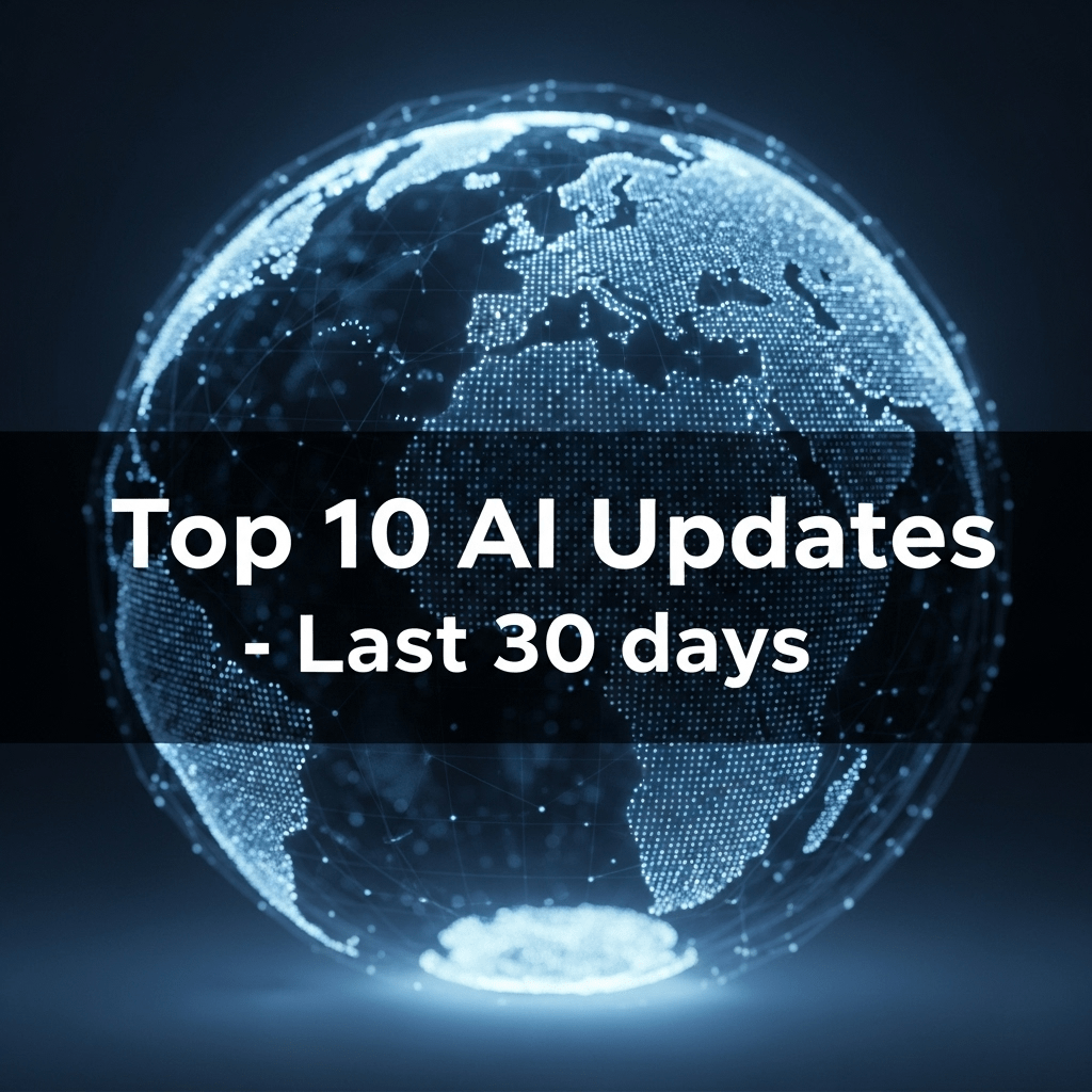 Top 10 AI Updates - Last 30 Days
