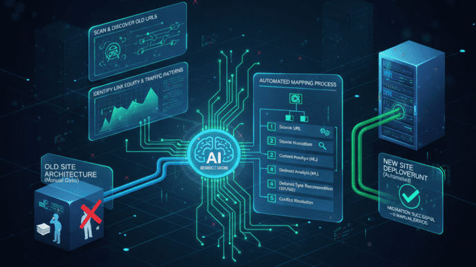 Automated Redirect Mapping with AI: Migrating Sites Without Manual Work