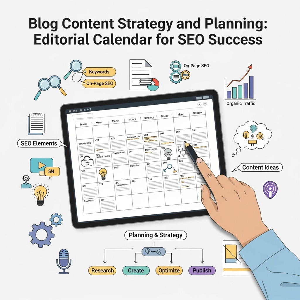 Blog Content Strategy and Planning: Editorial Calendar for SEO Success