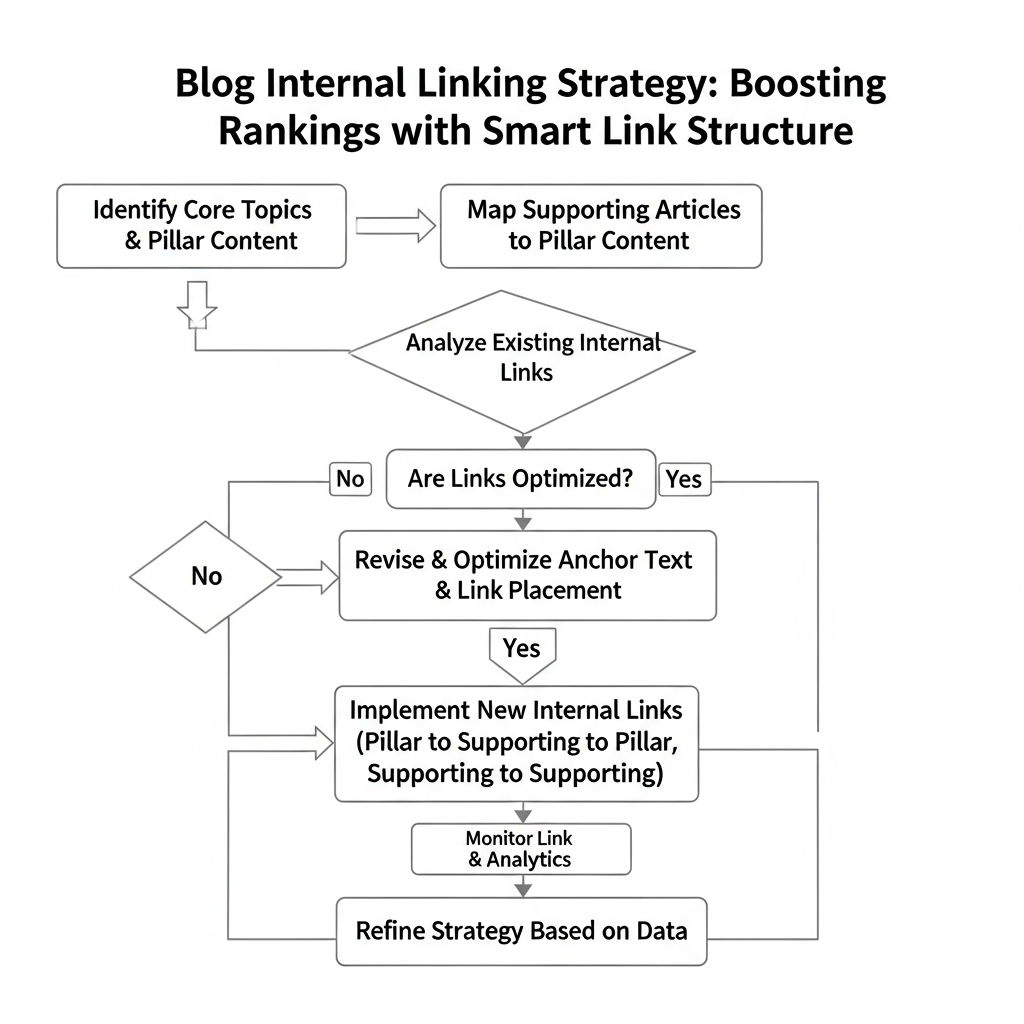 Blog Internal Linking Strategy: Boosting Rankings with Smart Link Structure