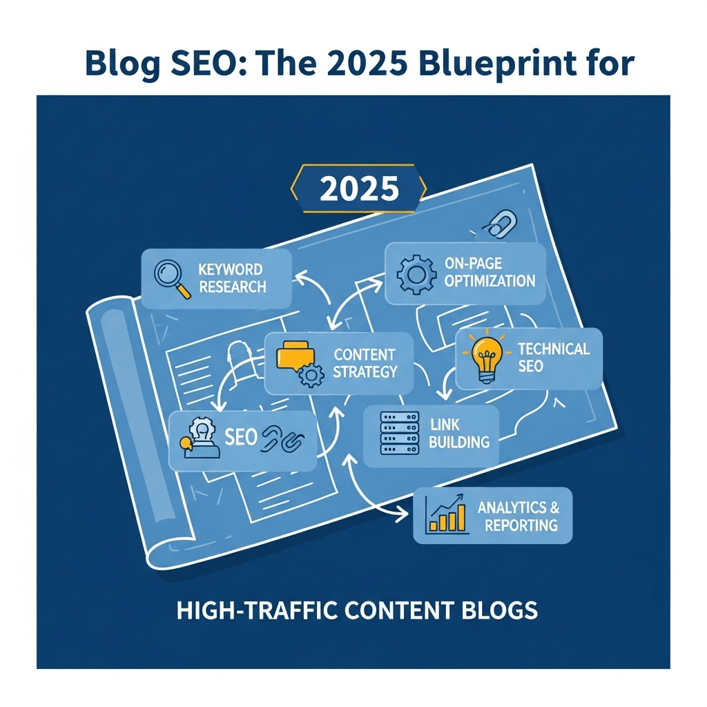 Blog SEO: The 2025 Blueprint for High-Traffic Content Blogs