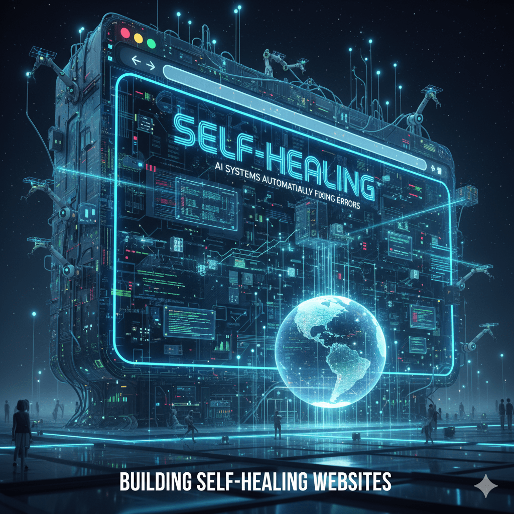 Building Self-Healing Websites: AI Systems That Fix Technical Errors Automatically