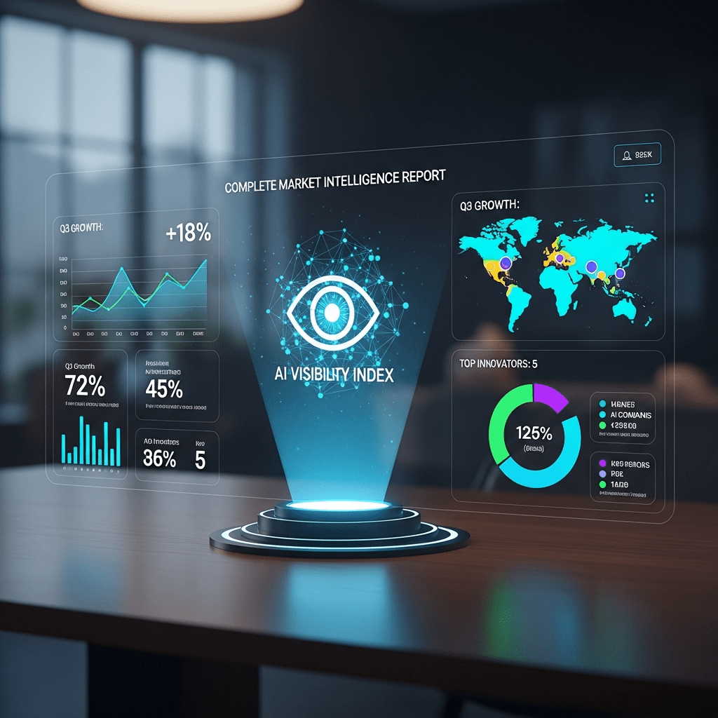 The 2025 AI Visibility Index: Complete Market Intelligence Report