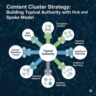 Content Cluster Strategy: Building Topical Authority with Hub and Spoke Model
