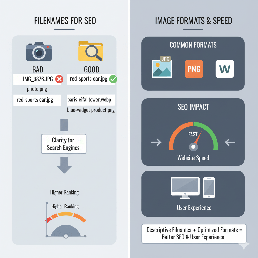 How File Names and Image Formats Affect SEO Performance: The Image Optimization Guide You Actually Need