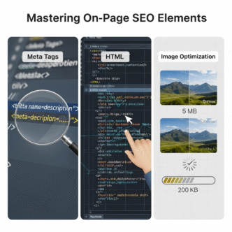 Mastering On-Page SEO Elements: Meta Tags, HTML, and Image Optimization Explained