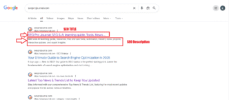 Beginner’s Guide to Title Tags and Meta Descriptions