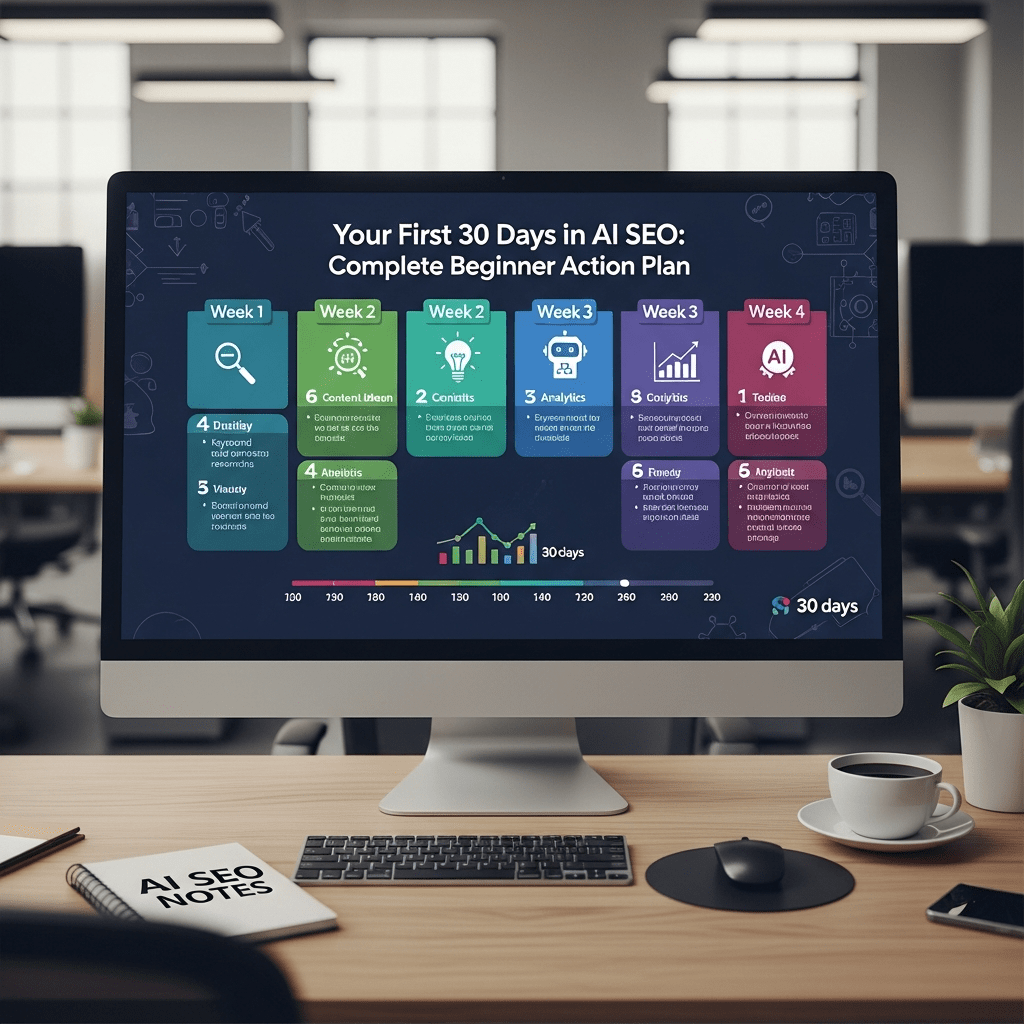 Your First 30 Days in AI SEO: Complete Beginner Action Plan