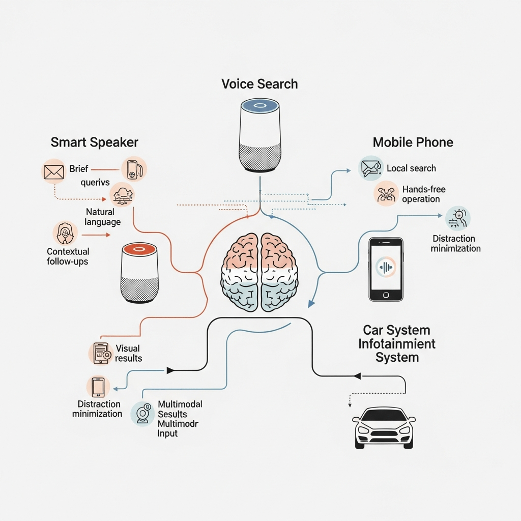 Device-Specific Voice Search Tactics: Smart Speakers vs Mobile vs Car Systems