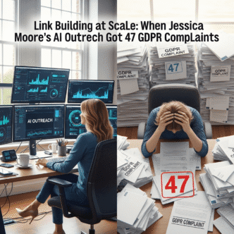 Link Building at Scale: When Jessica Moore’s AI Outreach Got 47 GDPR Complaints