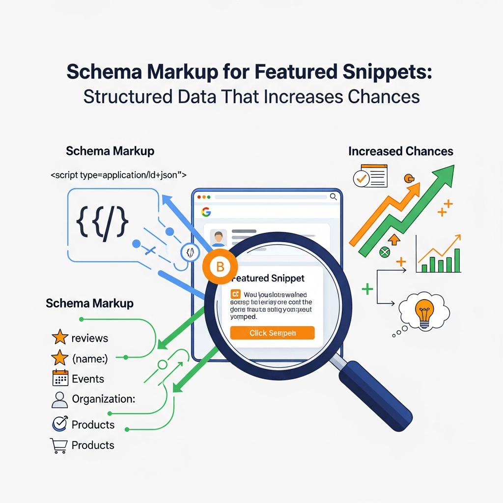 Schema Markup for Featured Snippets: Structured Data That Increases Chances