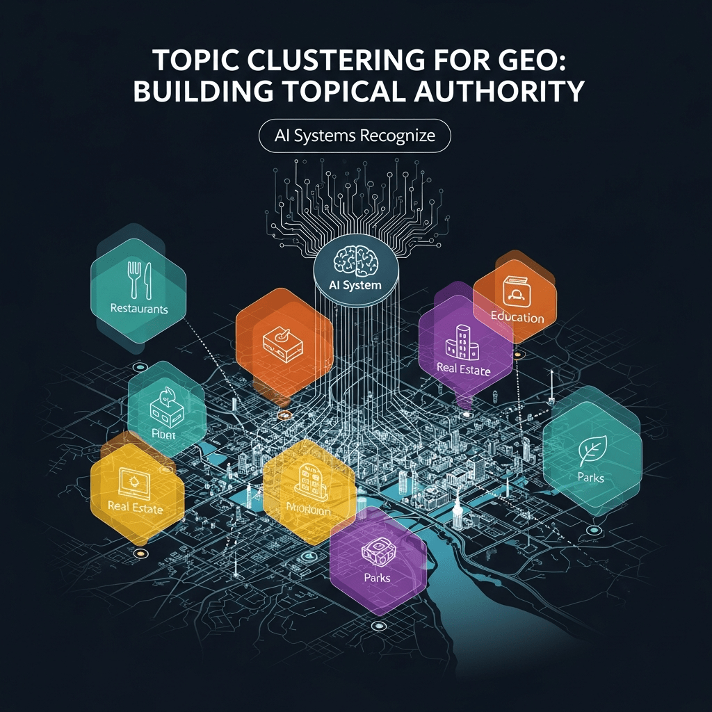 Topic Clustering for GEO: Building Topical Authority AI Systems Recognize