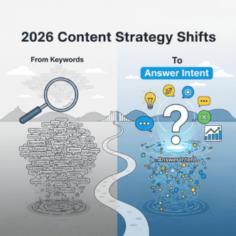 2026 Content Strategy Shifts: From Keywords to Answer Intent